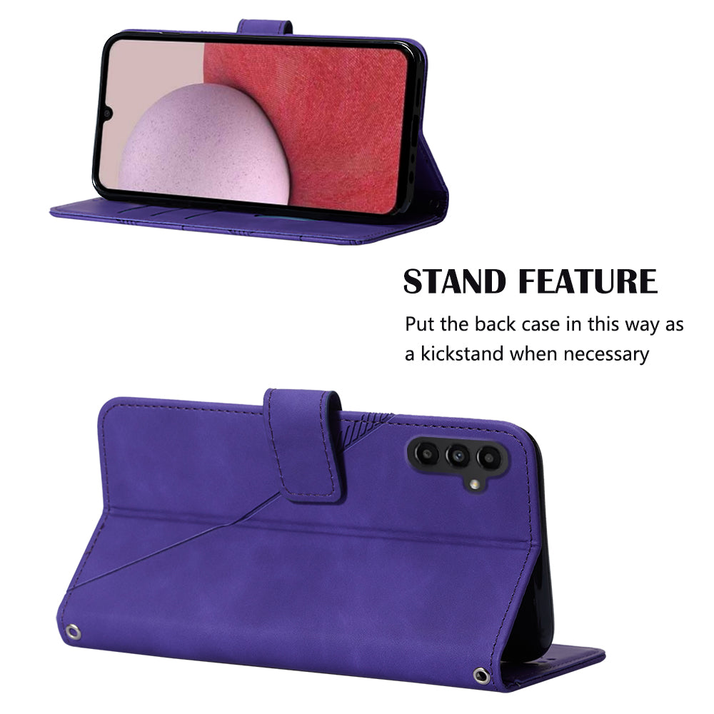 YB Imprinting Series-1 for Samsung Galaxy A25 5G A24 4G Leather Wallet Case Imprinted Stand Phone Cover with Strap YB Imprinting Series-1 for Samsung Galaxy A25 5G A24 4G Leather Wallet Case Imprinted Stand Phone Cover with Strap